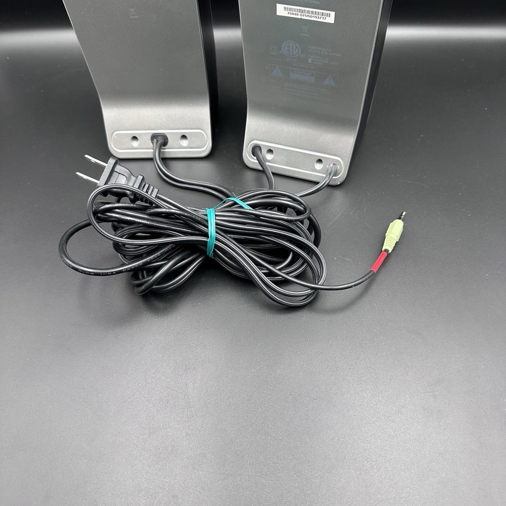 Altec Lancing Vs2320 Powered Computer Speakers 2.0 Tested Ok - Picture 7 of 8